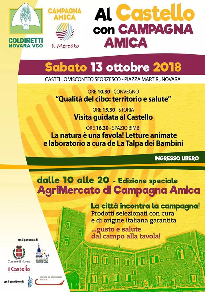 Campagna Amica in Castello a Novara 