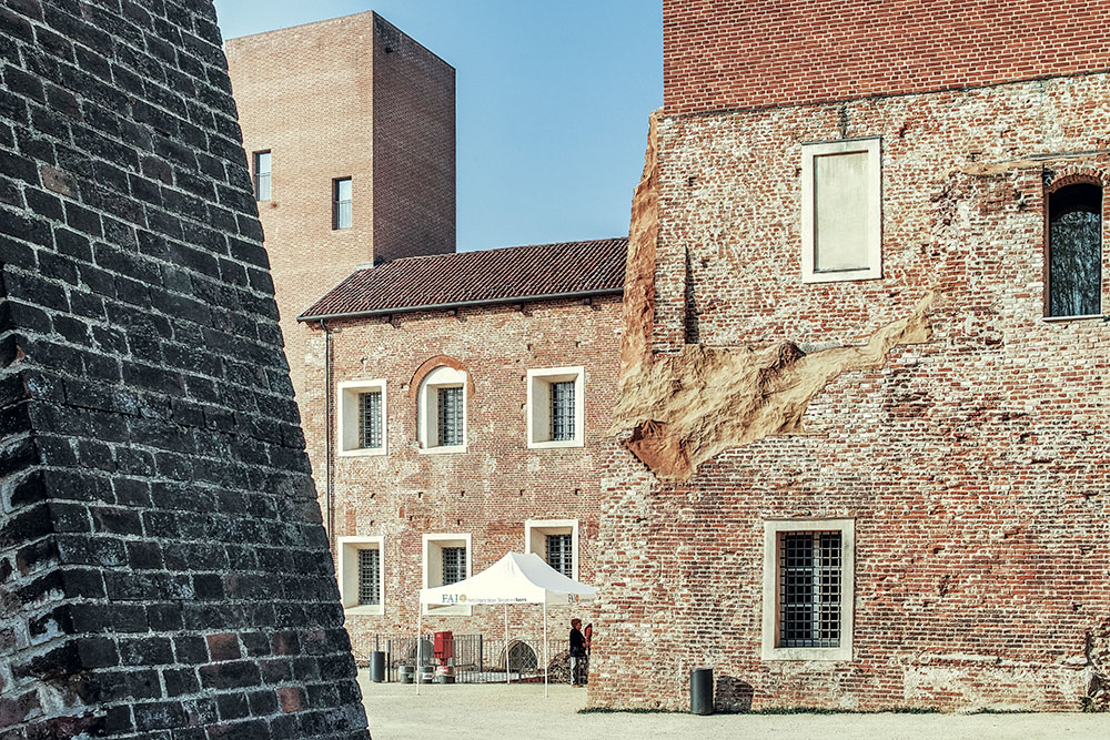 La Rocchetta del Castello di Novara fotografata da Giuseppe Perretta